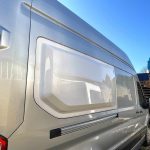 Flares Ford Transit V363 wit polyester, vanaf 2014