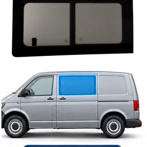 Schuifraam linksvoor privacy glass